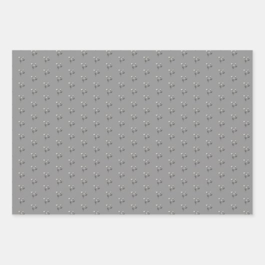 Abschied Geschenkpapier Set (Vorderseite)