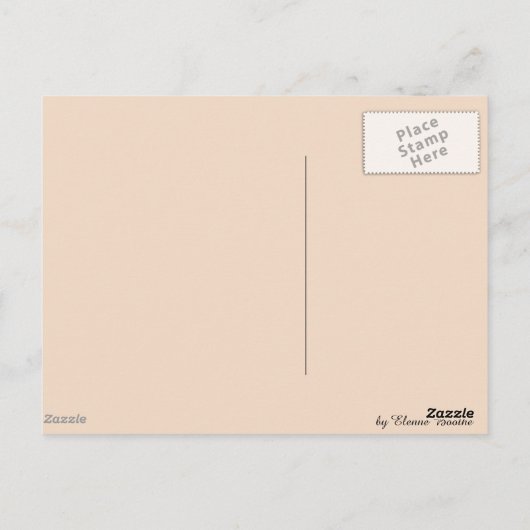 Abschied, ich werde dich verpassen. postkarte (Rückseite)