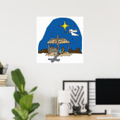 Abschied in einem Manager Poster (Heimbüro)