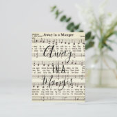 Abschied in einer Gefahr Postkarte (Stehend Vorderseite)