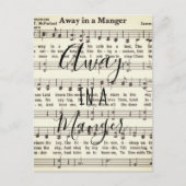 Abschied in einer Gefahr Postkarte (Vorderseite)