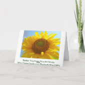 Abschied! Karten gut, damit wir dich vermissen! So (Rückseite)