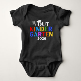 Abschied Kindergarten 2026 Baby Strampler