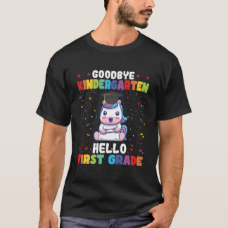Abschied Kindergarten Erste Klasse Kindergarten-Ab T-Shirt