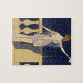 Abschied nachts, Entwurf für ein Abendskleid Puzzle (Horizontal)