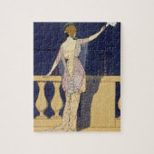 Abschied nachts, Entwurf für ein Abendskleid Puzzle (Vertikal)