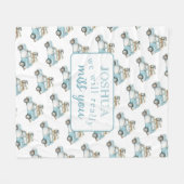 Abschied Party wir verpassen Sie Auto Hintergrund Fleecedecke (Vorderseite (Horizontal))