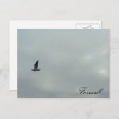 Abschied... Postkarte (Vorne/Hinten)