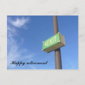 Abschied Postkarte (Vorderseite)