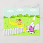 Abschied Postkarte (Vorderseite)