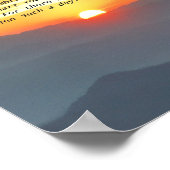 Abschied vom Tag Poster (Ecke)