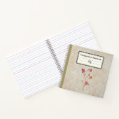 Abschied von der Personalisierten Zusammensetzung Notizblock (Innenseite)