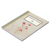 Abschied von der Personalisierten Zusammensetzung Notizblock (Linke Seite)