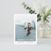 Abschied von der Postkarte für das Minimalistische (Stehend Vorderseite)