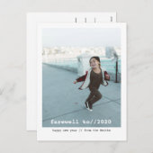 Abschied von der Postkarte für das Minimalistische (Vorne/Hinten)