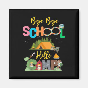 Abschied von der Schule Hallo Lager Letzte Schulta Magnet