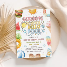 Abschied von der Schule, Hallo Pool, Schulabschlus