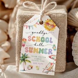 Abschied von der Schule Sommer Geschenkanhänger