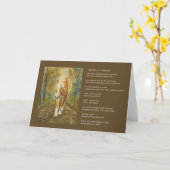 Abschied von der Weisheit Karte (Gelbe Blume)