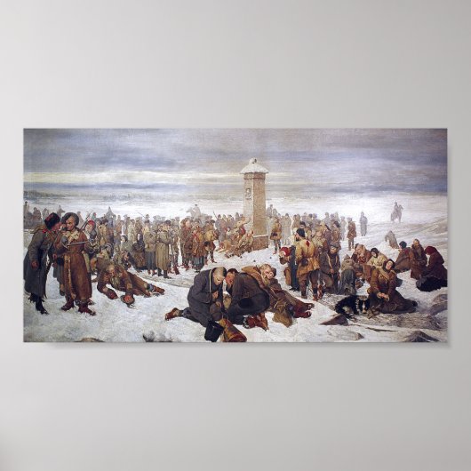 Abschied von Europa! Aleksander Sochaczewski Poster (Vorne)