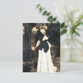 Abschied von James Tissot Postkarte (Stehend Vorderseite)