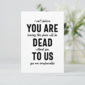 Abschied von Kollegen, Ruhestand, Abschied von Arb Dankeskarte (Stehend Vorderseite)