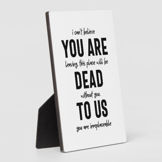 Abschied von Kollegen, Ruhestand, Abschied von Arb Fotoplatte (Seite)