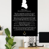 Abschied von Masons Poster (Heimbüro)