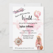 Abschied von Party Einladung (Vorderseite)