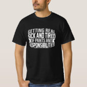 Abschied von Pflanzen und Verantwortung T-Shirt (Vorderseite)