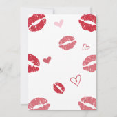 Abschied von Single Life Junggeselinnen-Abschied Einladung (Rückseite)