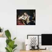 Abschied von Telemachus und Eucharis Poster (Heimbüro)