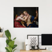 Abschied von Telemachus und Eucharis Poster (Heimbüro)