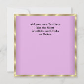 Abschiedliche Party Einladungen auf Wiedersehen Pi (Rückseite)