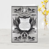 Abschiedsansprache von General Robert E. Lee Karte (Gelbe Blume)