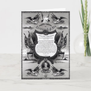 Abschiedsansprache von General Robert E. Lee Karte