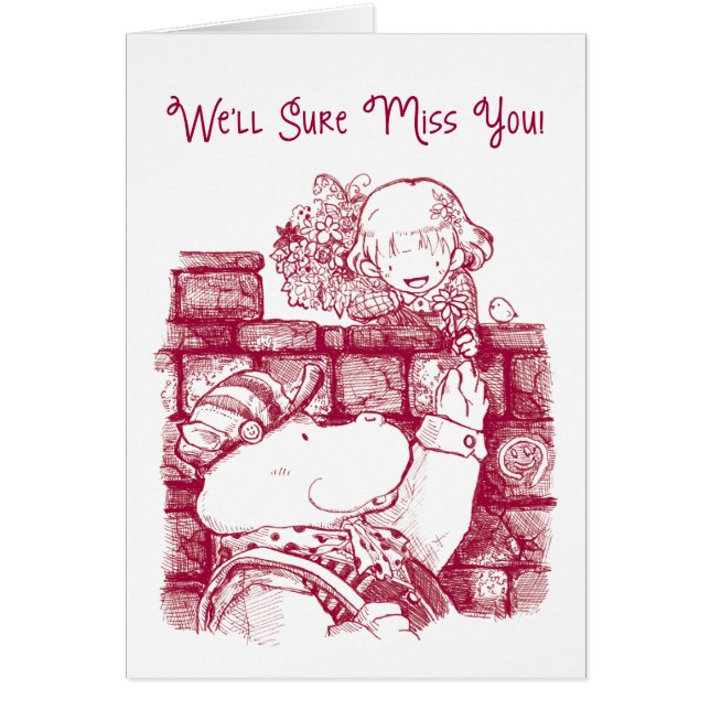 Abschiedskarte - guter Tag (Vorne)