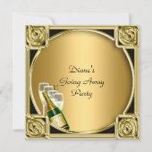 Abschiedskarte Party Einladung gut Bye (Vorderseite)