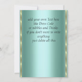 Abschiedskarte Party Einladung gut Bye (Rückseite)