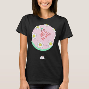 Abschiedskuchen Idee Trennung Abschied Team Kolleg T-Shirt
