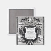 Abschiedsrede von General Robert E. Lee Magnet (Vorderseite/Rückseite)