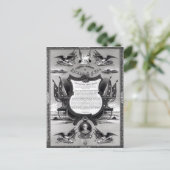 Abschiedsrede von General Robert E. Lee Postkarte (Stehend Vorderseite)