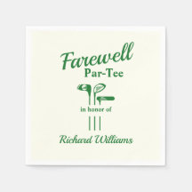 Abschiedsruhestand Golf Clubs Themenparkplatz Par