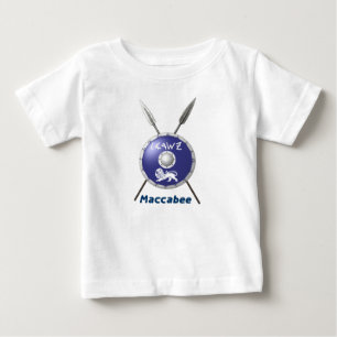 Abschirmung und Speere Baby T-shirt