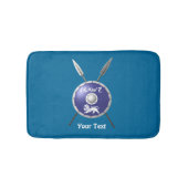 Abschirmung und Speere Badematte (Vorderseite)