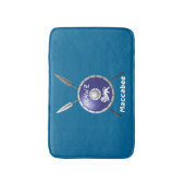 Abschirmung und Speere Badematte (Vorderseite Vertikal)