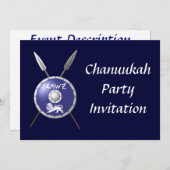 Abschirmung und Speere Einladung (Vorne/Hinten)