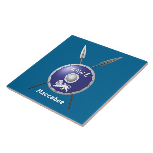 Abschirmung und Speere Fliese (Seite)