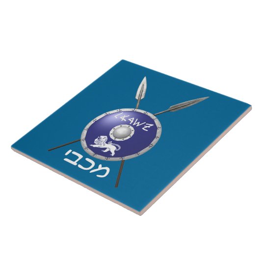 Abschirmung und Speere Fliese (Seite)