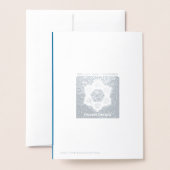 Abschirmung und Speere Folienkarte (Rückseite mit Umschlag)